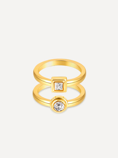 Geometric Duo Ring