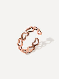 18K rosévergoldet