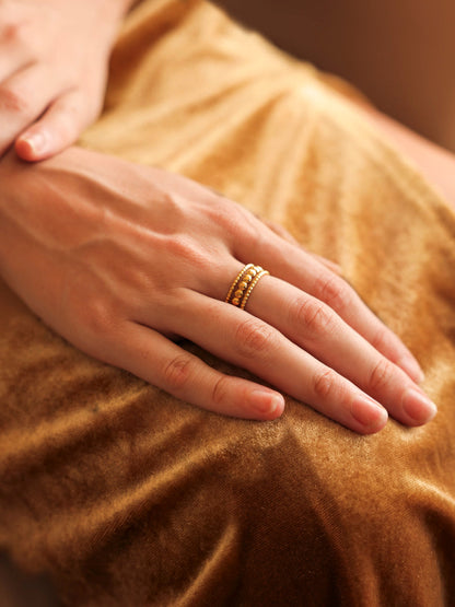 Bead Circle Ring