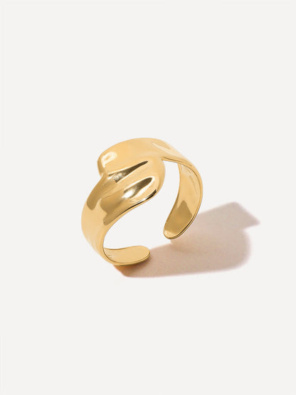 Wind Leaf Ring