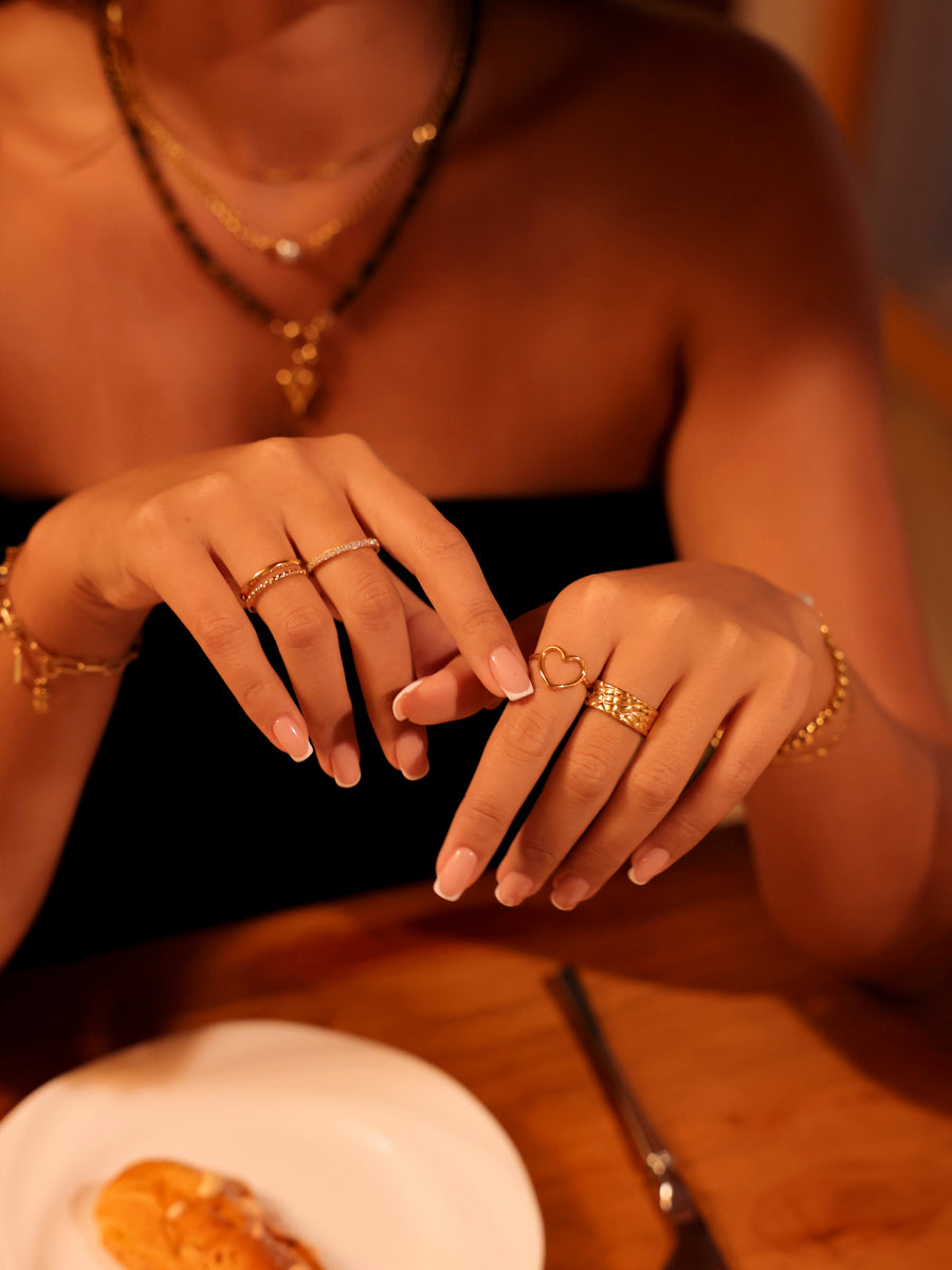 Twilight Beads Ring