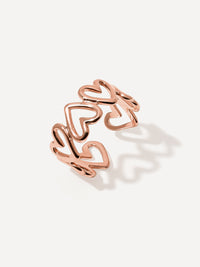 18K rosévergoldet