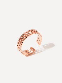 18K rosévergoldet