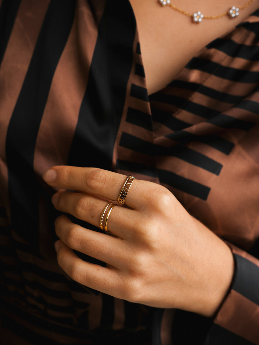 Delicate Texture Ring