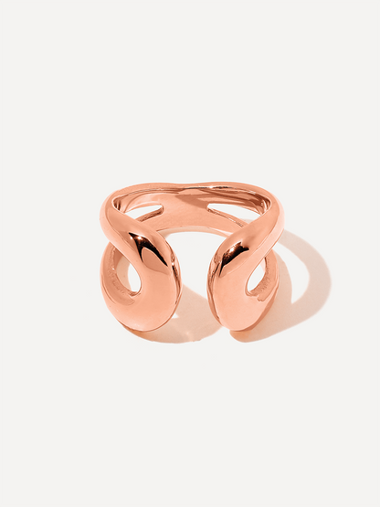 Elegant Duo Ring