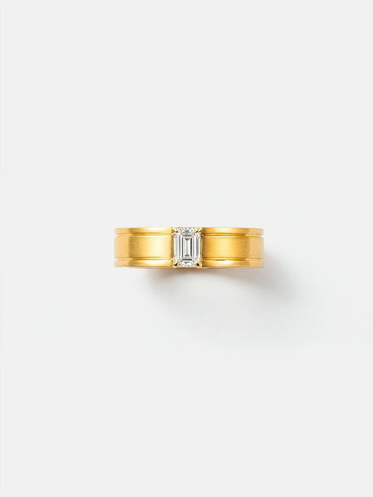 Refined Sparkle Ring