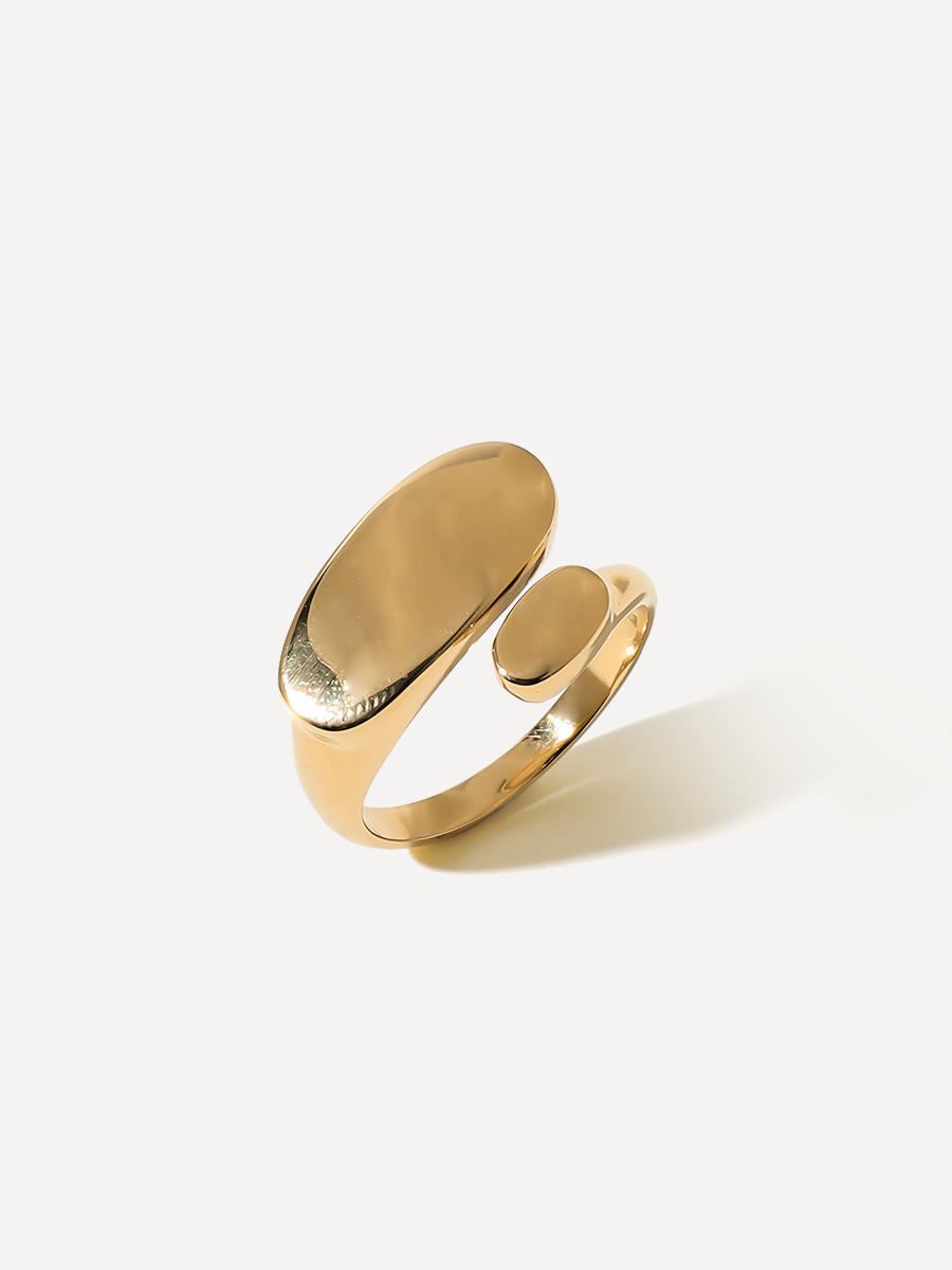 Oval Curve Ring