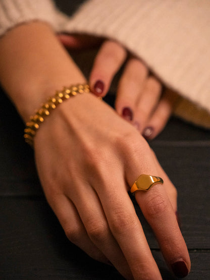 Geometric Shine Ring