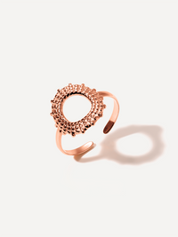18K rosévergoldet