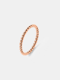 18K rosévergoldet