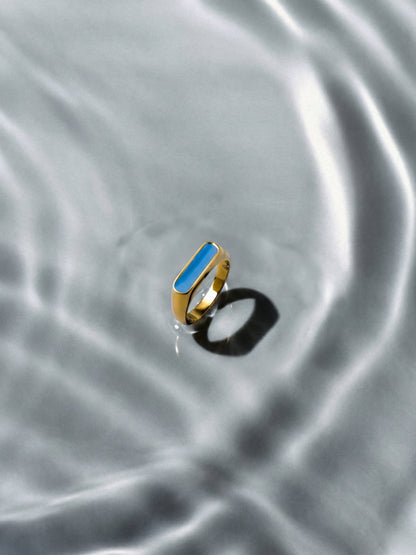 Blue Edge Ring