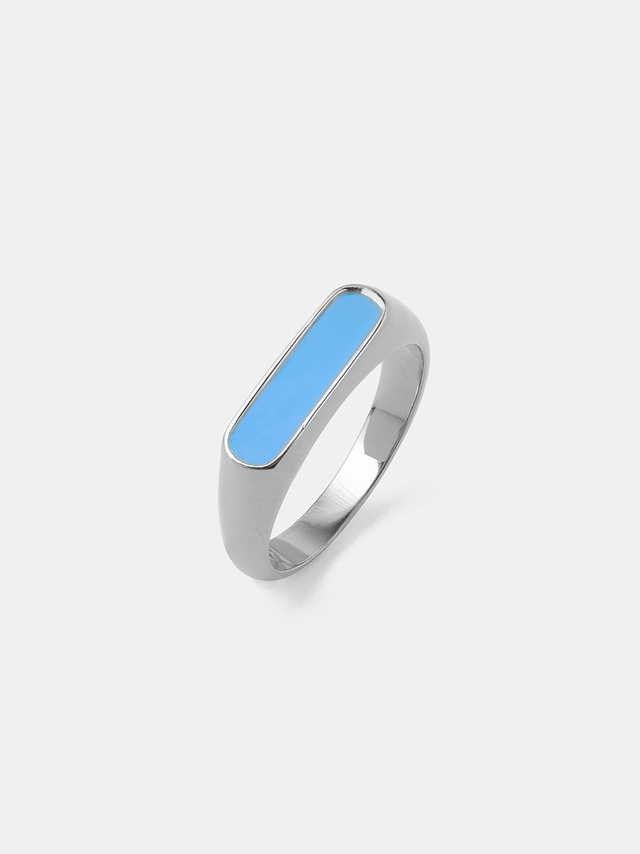Blue Edge Ring