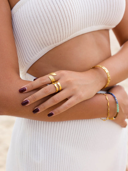 Delicate Feather Ring