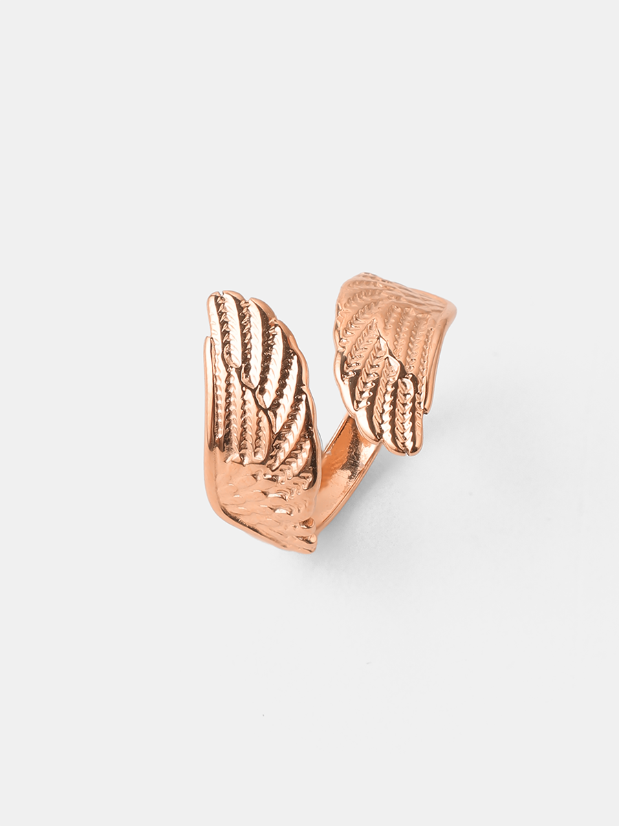 Delicate Feather Ring