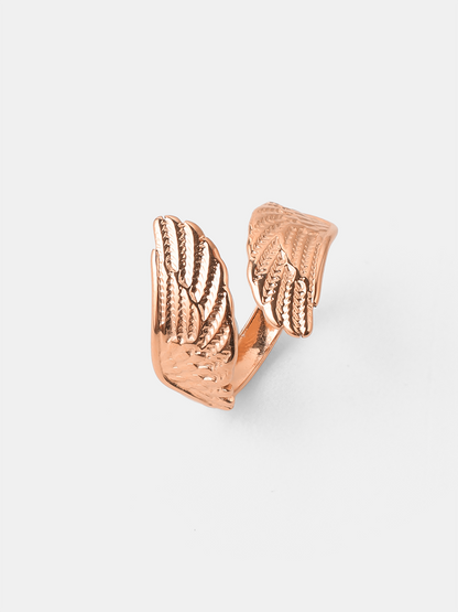 Delicate Feather Ring