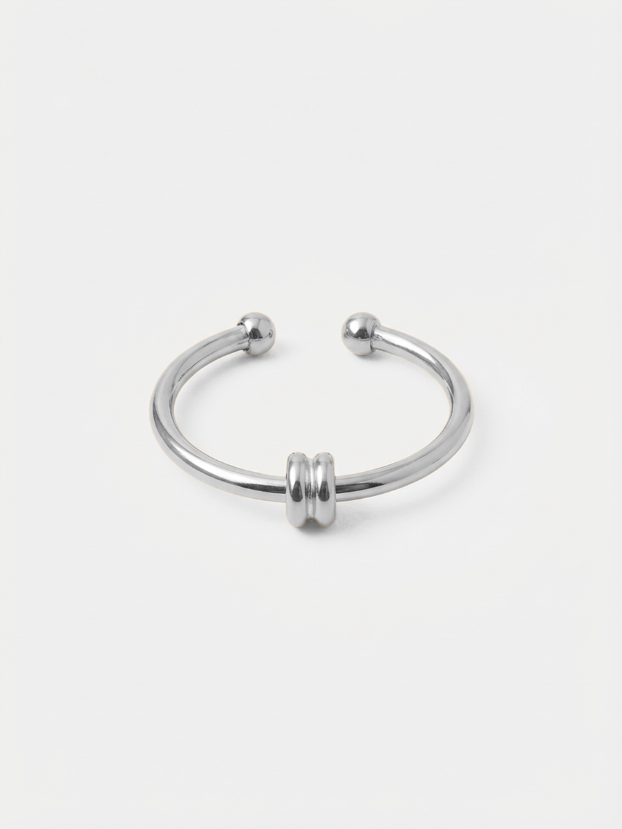 Elegant Duo Loop Ring