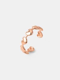 18K rosévergoldet