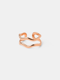 18K rosévergoldet
