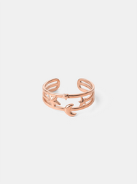 18K rosévergoldet
