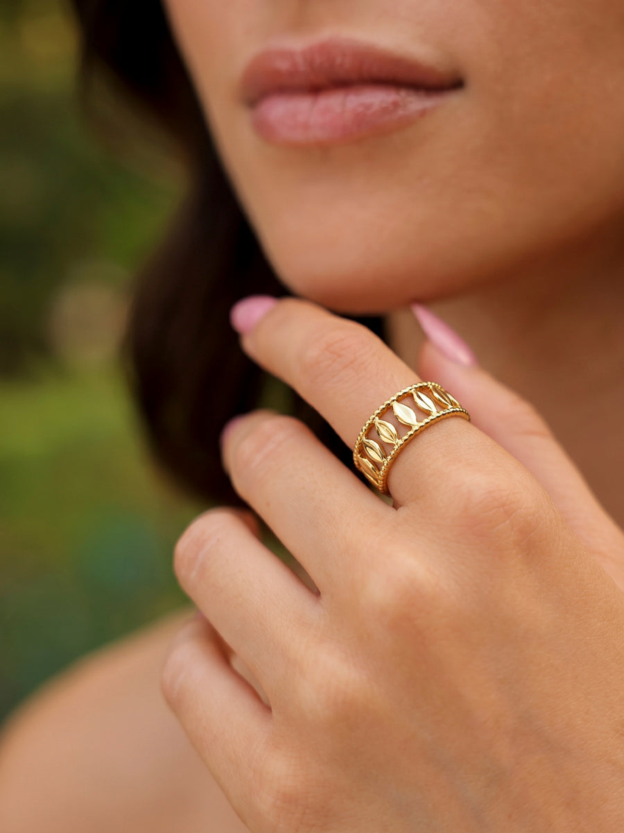 Bold Texture Ring