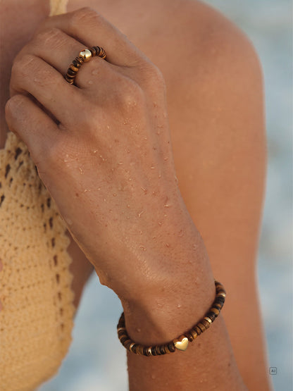 Classic Tiger's Eye Mark Ring