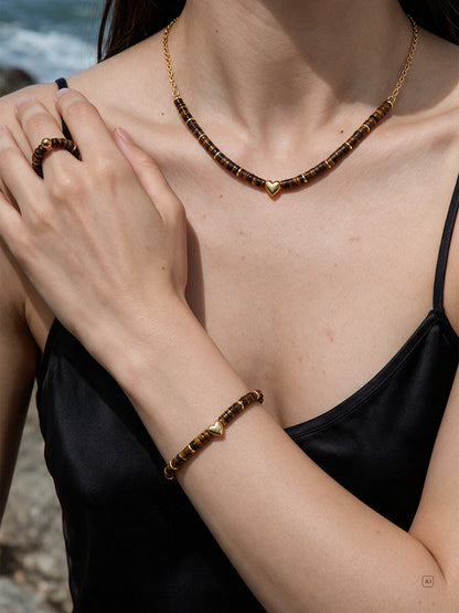 Classic Tiger's Eye Mark Ring
