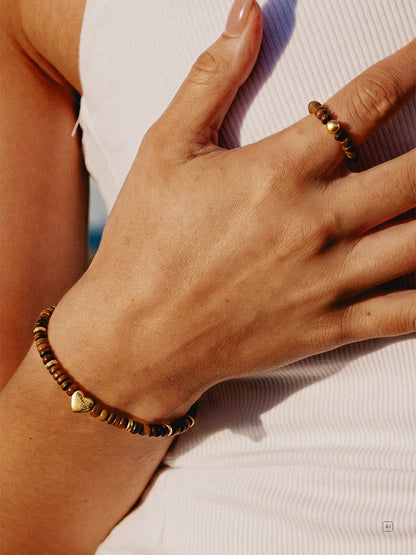 Classic Tiger's Eye Mark Ring