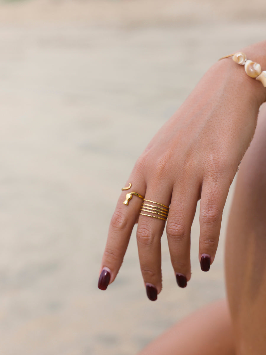 Playful Cat Ring