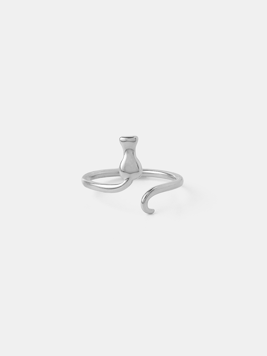 Playful Cat Ring