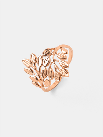 Lush Leaf Ring