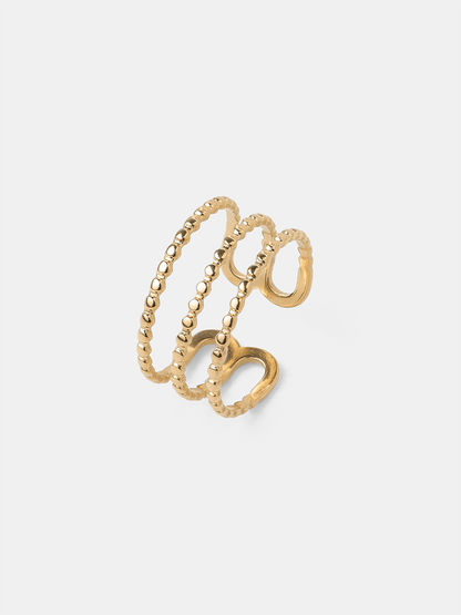 Textured Bead Ring