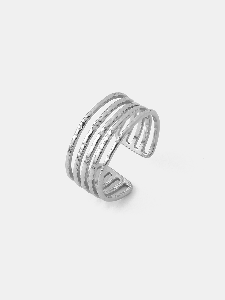 Textured Stack Ring