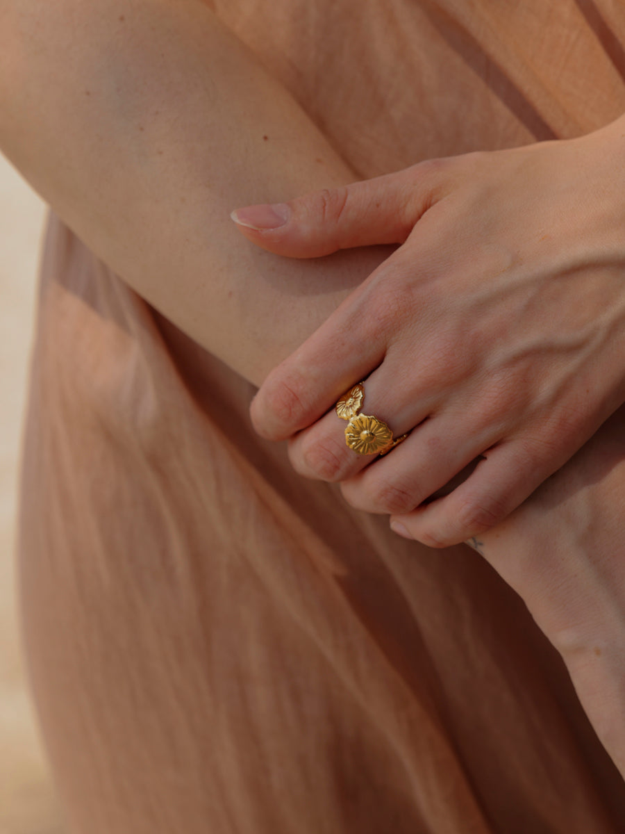 Serenity Flower Ring