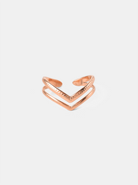 18K rosévergoldet