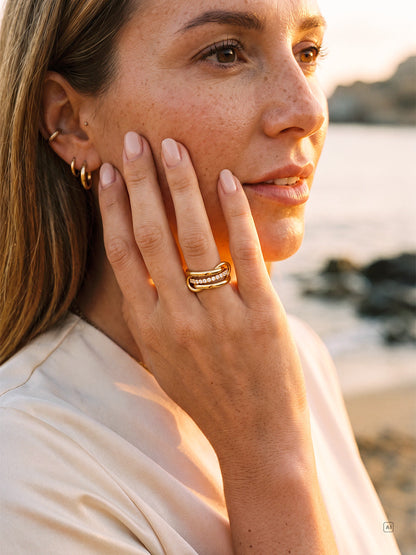 Heartfelt Link Ring