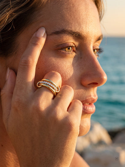 Heartfelt Link Ring