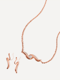18K rosévergoldet
