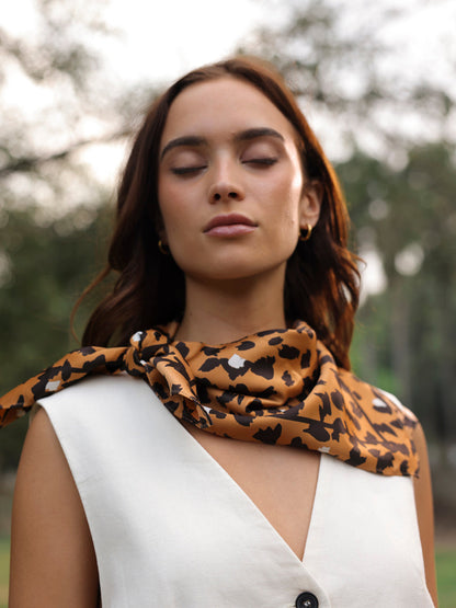 Leopard Print Tuch