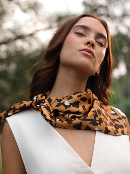 Leopard Print Tuch