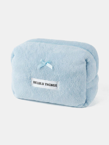 Cream Puff Blue Kosmetiktasche