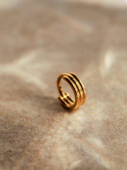 Eternity Plain Triple Hoop Titan Piercing
