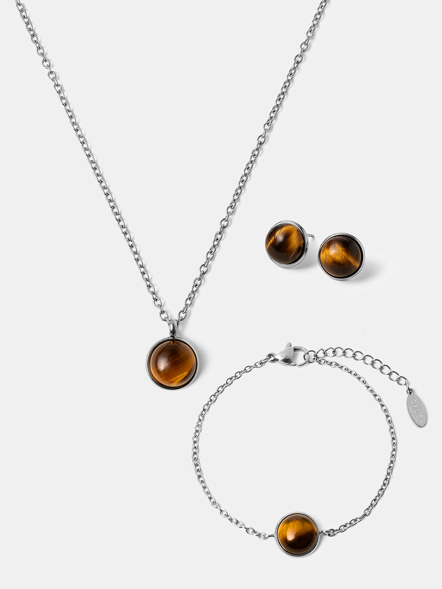 Wandering Wish Tiger's Eye Set