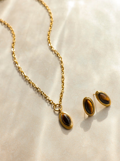 Classic Tiger's Eye Set